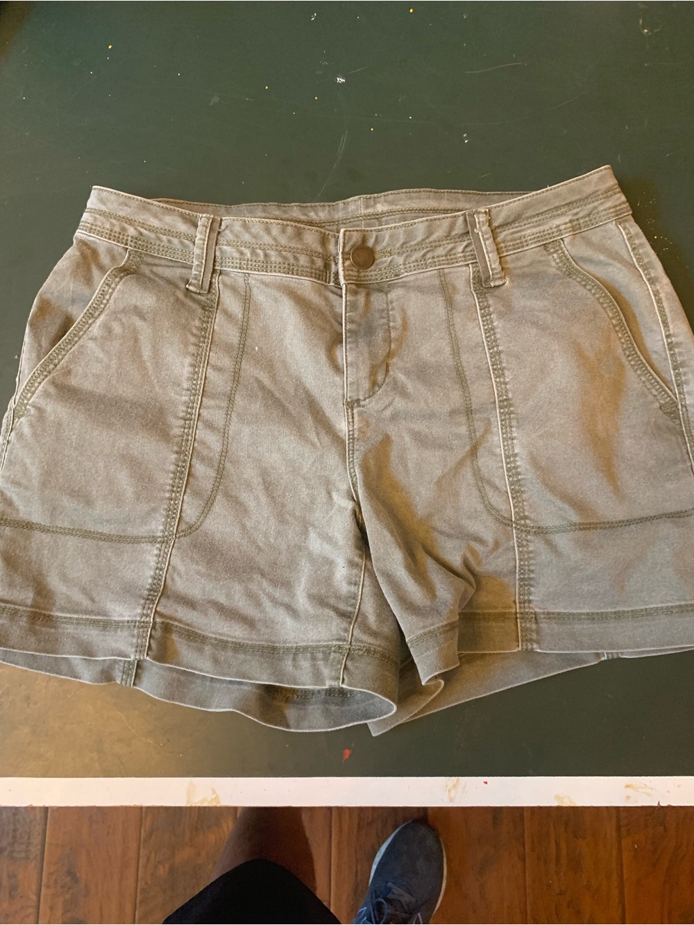 Bass Pro Shops Olive Green Utility Bermuda Shorts